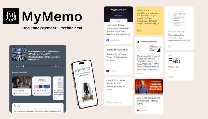 MyMemo Cloud Hosting Lifetime Deal.